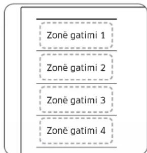 SAMSUNG NZ85C6058KK - Zona fleksibel plus (Vetem per modelet qe e kané zonen fleksibel plus) - 1
