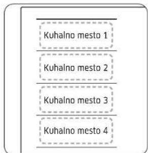 SAMSUNG NZ85C6058KK - Prilagodljivo mesto Plus (samo za modele s prilagodljivim mestom plus) - 1