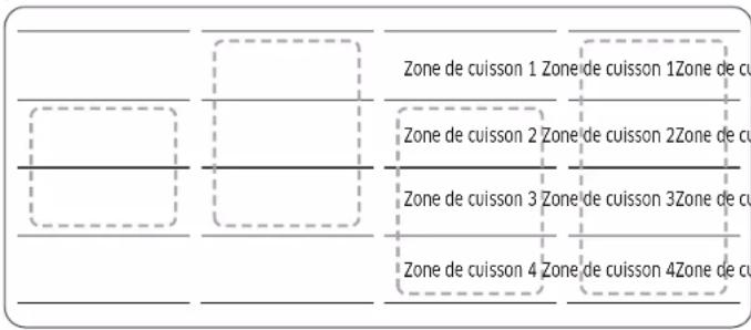 SAMSUNG NZ85C6058KK - Flex zone Plus (uniquement pour les modèles avec application Flex zone plus) - 2