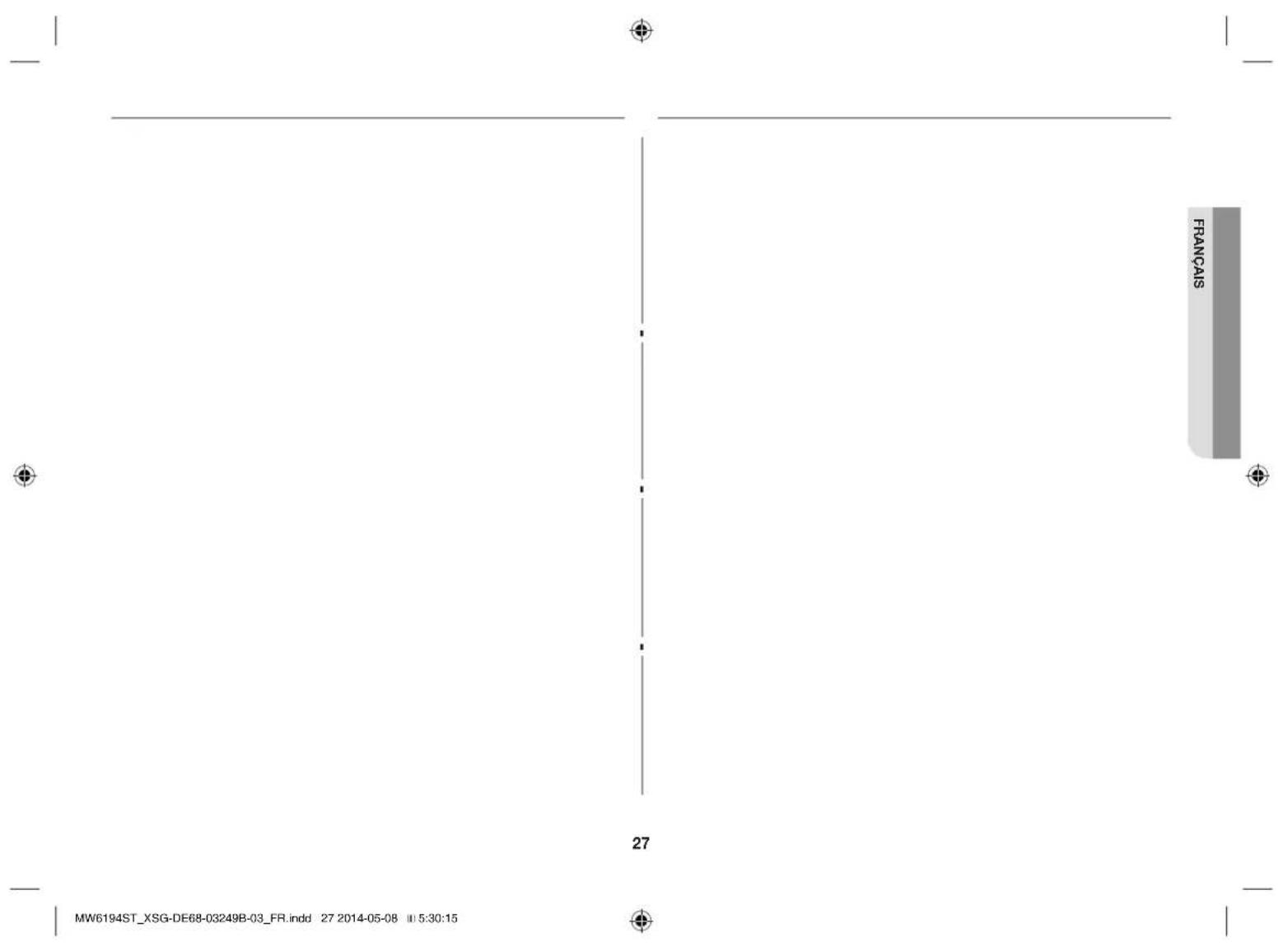 SAMSUNG MW6194W - ENTRETIEN ET NETTOYAGE - 6
