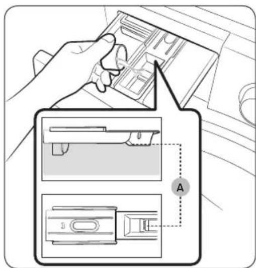 SAMSUNG WW80CGC0EDTE - Verser la lessive dans le tiroir à lessive - 2