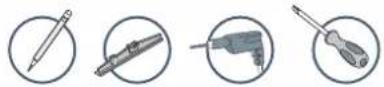 SOMFY GDK 1100 - Fixation - 4