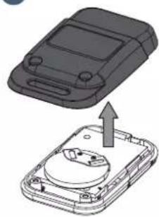 SOMFY GDK 1100 - Changing the remote control battery - 3