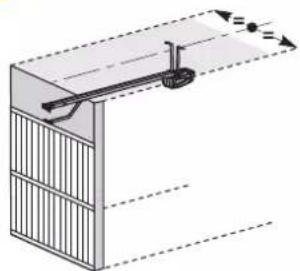 SOMFY GDK 1100 - Mise en place des attaches - 4