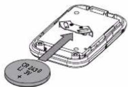 SOMFY GDK 1100 - Changing the remote control battery - 4
