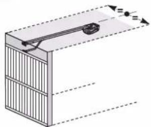 SOMFY GDK 1100 - Case 1: Drive against ceiling - 2