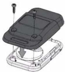 SOMFY GDK 1100 - Changing the remote control battery - 5