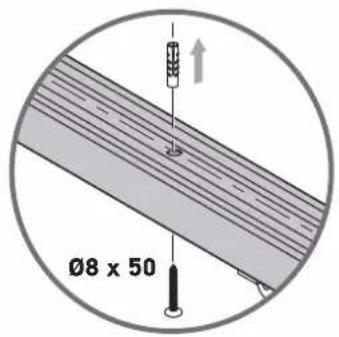 SOMFY GDK 1100 - Fixation - 6