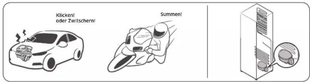 Klicken! oder Zwitschern! Summen!