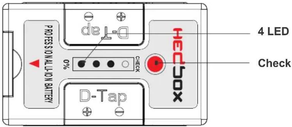 Hedbox HED-A60 - Compteur de capacité - Indicateur LED - 1