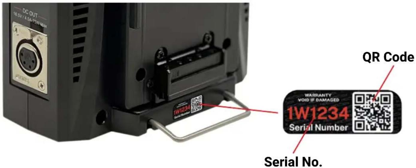 Hedbox RP-DC200 - Étiquette de sécurité avec numéro de série QR Holo - 1