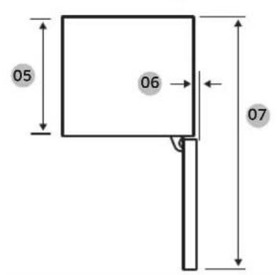 SAMSUNG RB3CT602EBN - Dégagement - 4