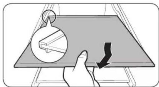 SAMSUNG RB3CT602EBN - Utilisation de la clayette du congelateur (modèles applicables uniquement) - 3