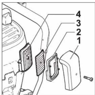 NILFISK IVB 7-M B1 - Remplacement du filtre d'air d'alimentation du moteur - 2