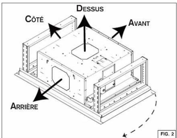 BEST HBC143ESS - POSITION DE SORTIE DU VENTILATEUR - 1