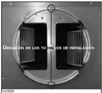 UBICACIÓN DE LOS TO INILLOS DE INSTALACIÓN HJ0026