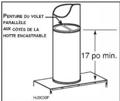 BEST CC65I28SB - INSTALLER L'ADAPTATEUR ET LE VOLET (VENTILATEUR DOUBLE SEULEMENT) - 2