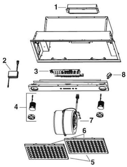 BEST CC65I28SB - SERVICE PARTS - 1