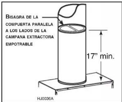 BEST CC65I28SB - INSTALE EL ADAPTADOR Y LA COMPUERTA (SÓLO EN EL MODELO CON DOS VENTILADORES) - 2