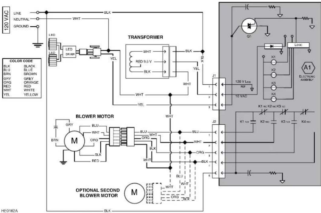 BEST CC65I28SB - WIRING DIAGRAM - 1