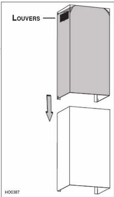 BEST WCN1306SS - DO NOT REMOVE the protective plastic film covering the upper flue yet. - 1
