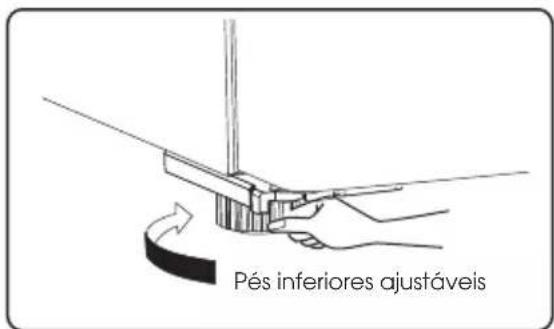 HISENSE RB645N4BFD - Nivelamento do aparelho - 2