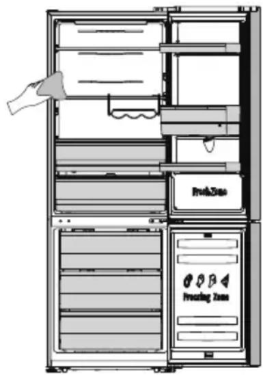 HISENSE RB645N4BFD - Binnenkant reinigen - 1