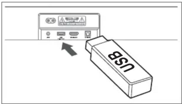 HISENSE MH6TL4TB - Funksionimi i USB-së - 1