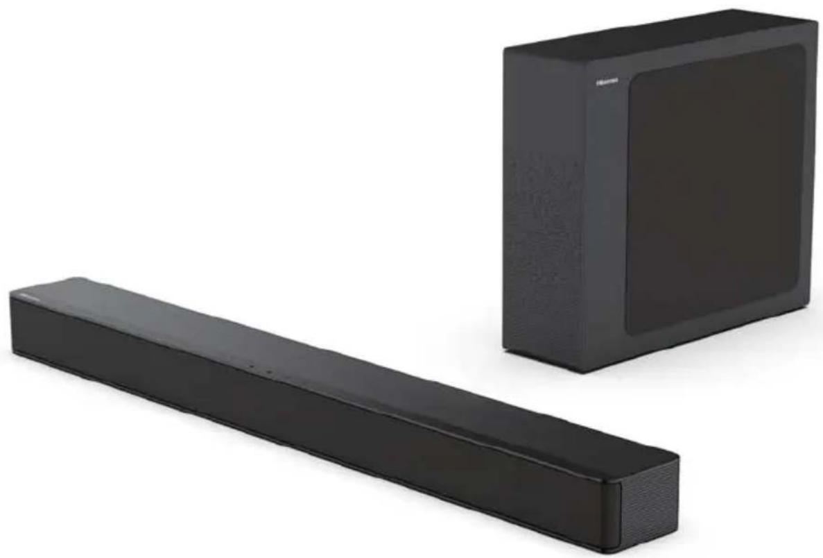 HISENSE MH6TL4TB - 2.1CH Hátalari með práðlausum bassahátalara - 1