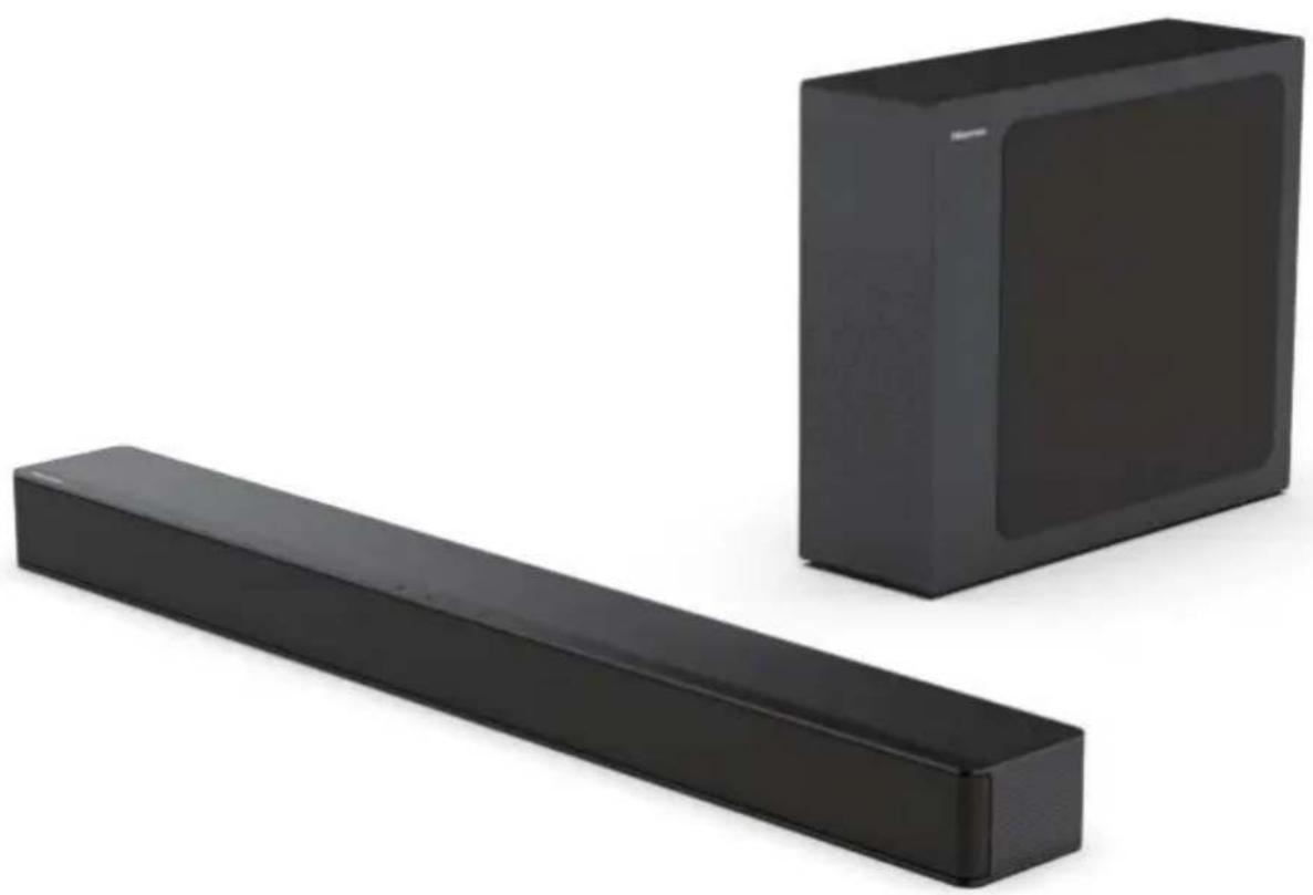 HISENSE MH6TL4TB - CH Soundbar me drejtues me frekuencë të ulët (subwoofer) pa tel - 1