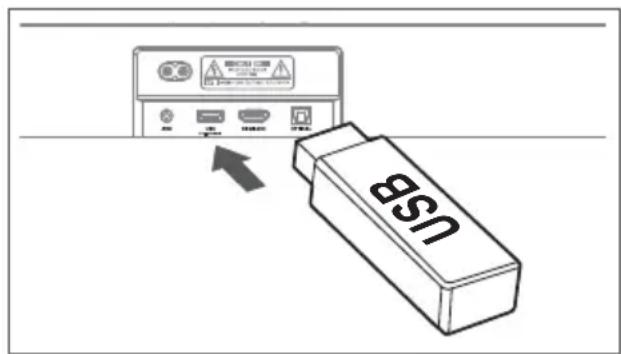 HISENSE MH6TL4TB - Fonctionnement USB - 1