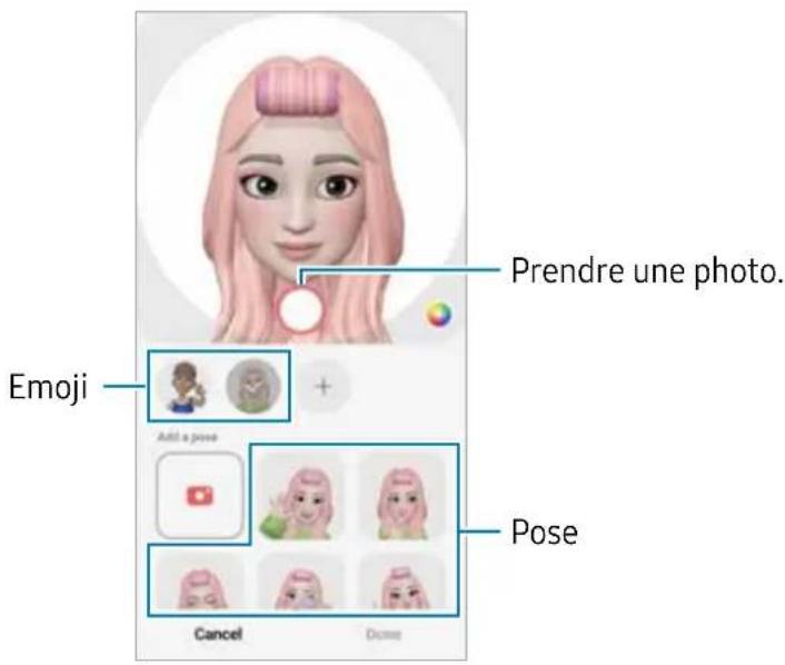 SAMSUNG Galaxy Tab S9 Ultra - Créer votre profil de contact avec un AR emoji - 1