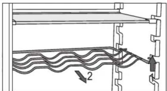 GORENJE RI412EE1 - CLAYETTE PORTE-BOUTEILLES EN FIL \* - 1