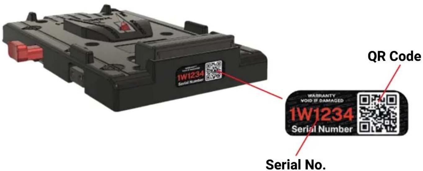 Hedbox UNIX-0B - Étiquette de sécurité avec numéro de série QR Holo - 1