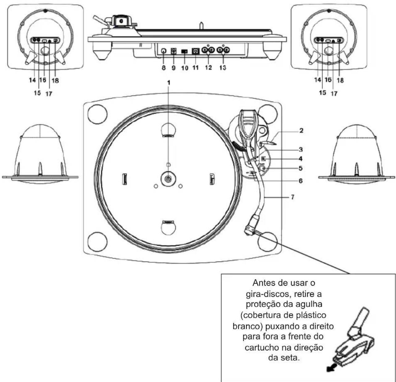 BIGBEN INTERACTIVE TD115 SPS - Descrição das peças - 1