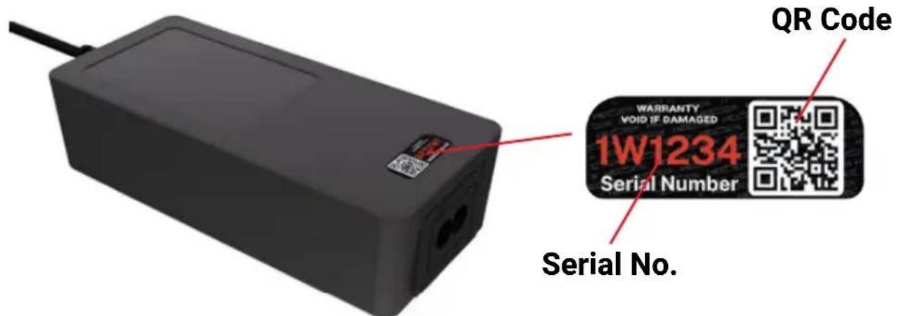 Hedbox HED-DC10 - Étiquette de sécurité avec numéro de série QR Holo - 1