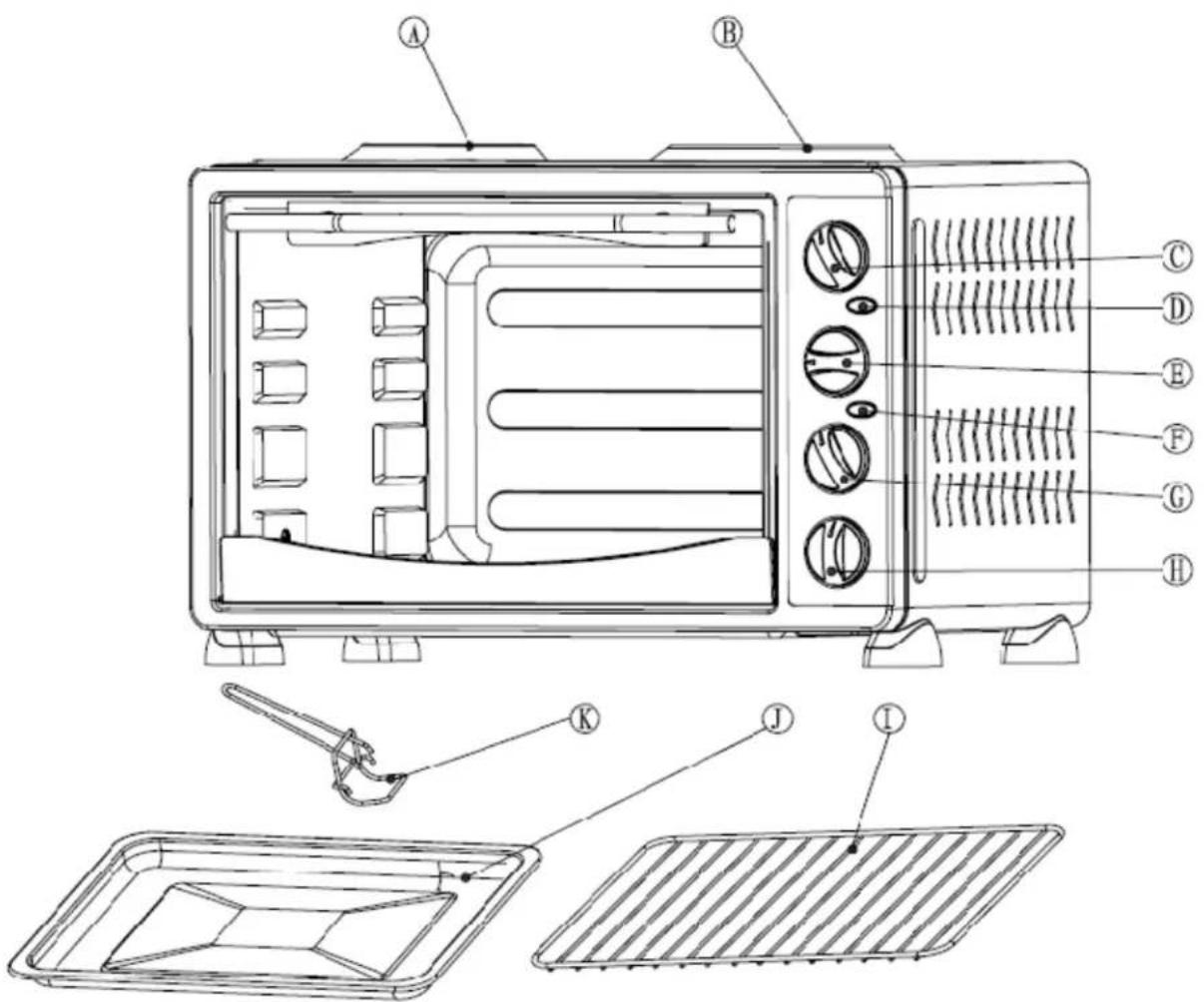 Salton SFMK02 - PARTS DIAGRAM - 1