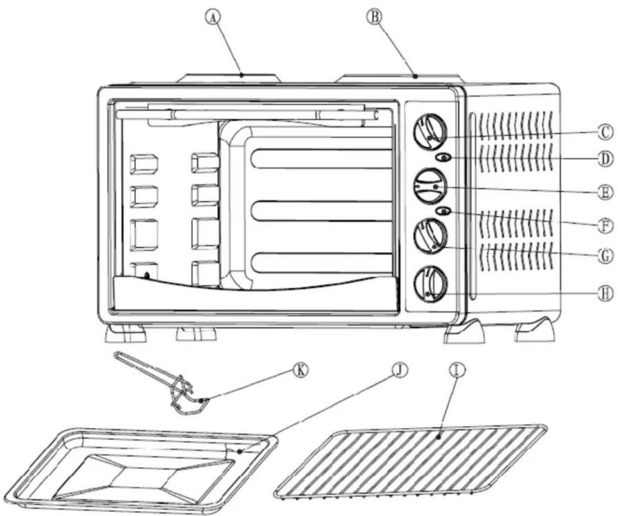Salton SFMK02 - DIAGRAMA DE PEÇAS - 1