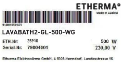 Etherma LAVA BATH 2.0 - CE - 1