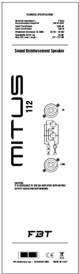 FBT Mitus 112 - 112A / 115A - 2