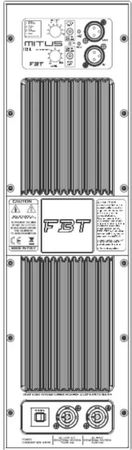 FBT Mitus 112 - INFORMATIONS DE SÉCURITÉ IMPORTANTES - 7