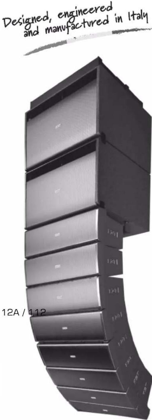 FBT Mitus 112 - Sound Reinforcement Speaker Series - 8