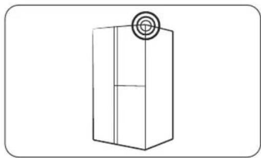 SAMSUNG RS6GCG882EB1 - ÉTAPE 5 Réglage de la hauteur de la porte ainsi que de l'écart des portes - 2