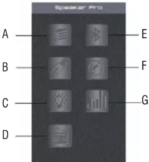 Trevi XF 550 APP - APPLICATION DIRECTE DE L'APPAREIL: - 1