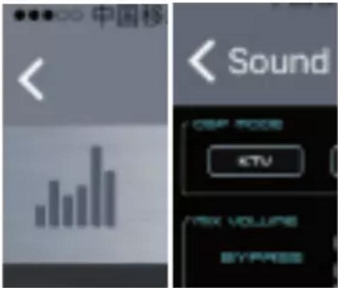 Trevi XF 550 APP - MIC DSP selection: - 1