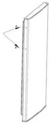 Glem Gas GRF2103SI - DOOR HANDLE INSTALL ILLUMINATION (OPTIONAL) - 1