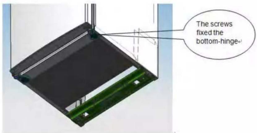 Glem Gas GRF2103SI - REVERSING THE DOOR SWING (OPTIONAL) - 7