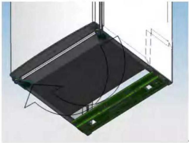 Glem Gas GRF2103SI - REVERSING THE DOOR SWING (OPTIONAL) - 9