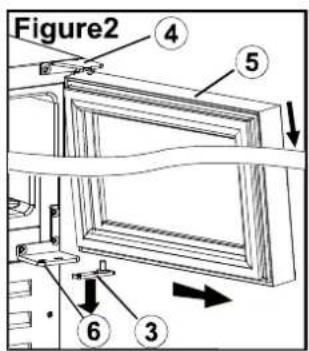CLIMADIFF CC12F - Reversing the door - 2