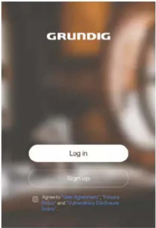 GRUNDIG Portable 360 - Anmelden und Registrieren einrichten - 1